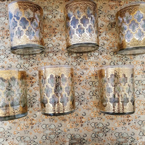 Vintage Culver Lowball Glasses - Picture 3 of 4